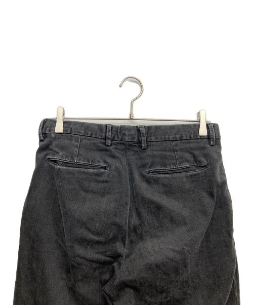 riccardo metha（リカルドメッサ）RICCARDO METHA (リカルドメッサ) デニムタックパンツ ブラック サイズ:44の古着・服飾アイテム