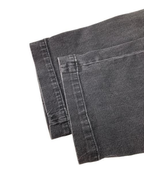 riccardo metha（リカルドメッサ）RICCARDO METHA (リカルドメッサ) デニムタックパンツ ブラック サイズ:44の古着・服飾アイテム