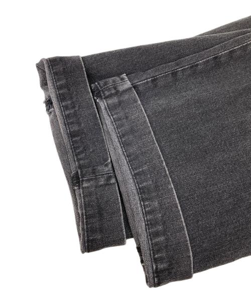 riccardo metha（リカルドメッサ）RICCARDO METHA (リカルドメッサ) デニムタックパンツ ブラック サイズ:44の古着・服飾アイテム