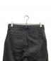 中古・古着 RICCARDO METHA (リカルドメッサ) デニムタックパンツ ブラック サイズ:44：6000円