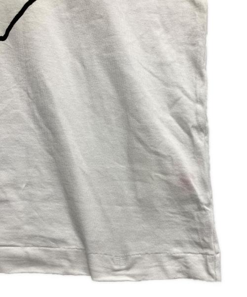 PLAY COMME des GARCONS（プレイコムデギャルソン）PLAY COMME des GARCONS (プレイコムデギャルソン) ビッグハートプリントTシャツ ホワイト サイズ:Lの古着・服飾アイテム