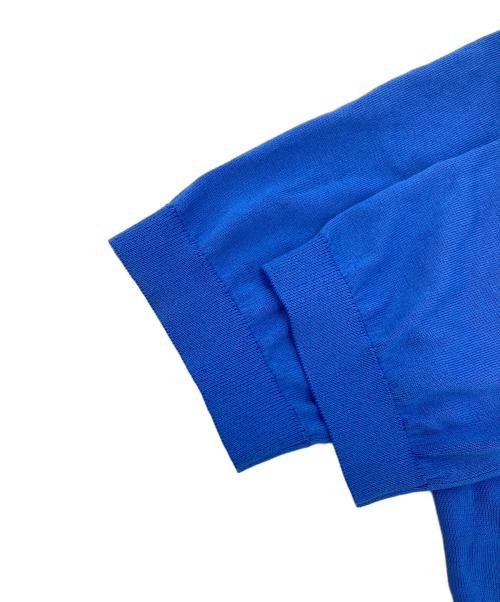 TORY BURCH（トリーバーチ）TORY BURCH (トリーバーチ) 半袖ニット ブルー サイズ:Mの古着・服飾アイテム