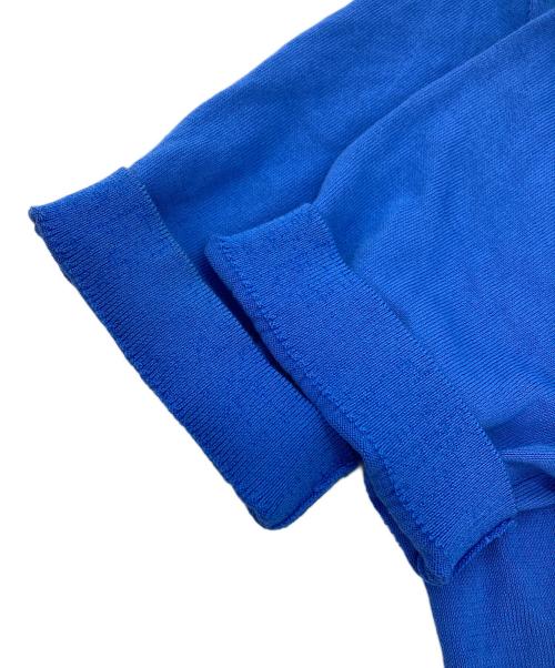 TORY BURCH（トリーバーチ）TORY BURCH (トリーバーチ) 半袖ニット ブルー サイズ:Mの古着・服飾アイテム