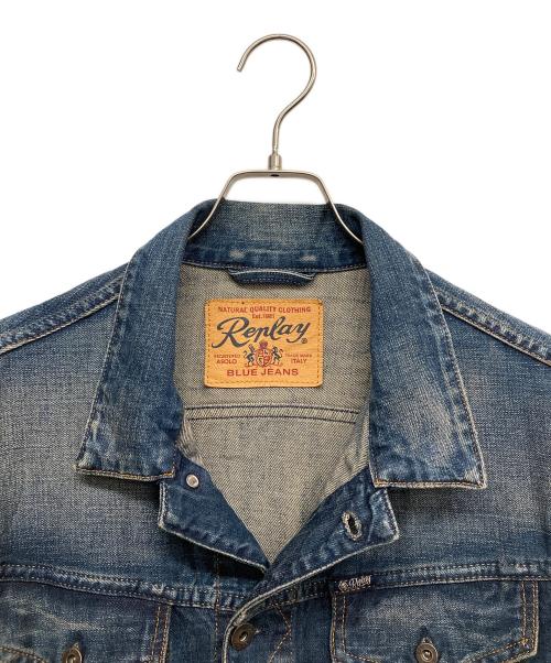 REPLAY（リプレイ）REPLAY (リプレイ) デニムジャケット インディゴ サイズ:Lの古着・服飾アイテム