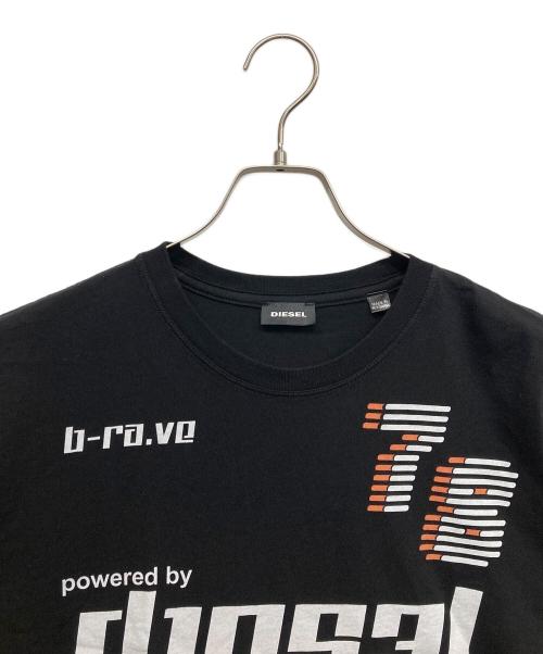 DIESEL（ディーゼル）DIESEL (ディーゼル) Tシャツ ブラック サイズ:S 未使用品の古着・服飾アイテム
