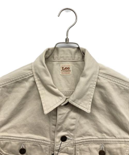 LEE（リー）LEE (リー) デニムジャケット ベージュ サイズ:LARGEの古着・服飾アイテム