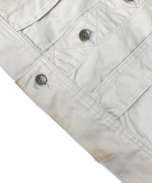 LEE（リー）LEE (リー) デニムジャケット ベージュ サイズ:LARGEの古着・服飾アイテム