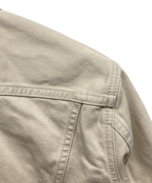 LEE（リー）LEE (リー) デニムジャケット ベージュ サイズ:LARGEの古着・服飾アイテム