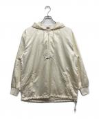 NIKEナイキ）の古着「センタースウォッシュアノラックパーカー」｜ホワイト
