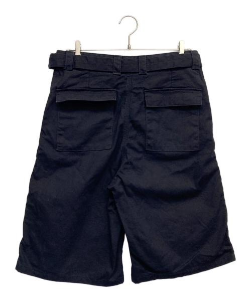 ZARA（ザラ）ZARA (ザラ) ダブルニーハーフパンツ ブラック サイズ:38の古着・服飾アイテム