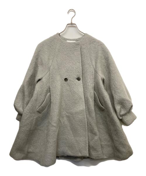 EMMEL REFINES（エメル リファインズ）EMMEL REFINES (エメル リファインズ) ウール混コート グレー サイズ:FREEの古着・服飾アイテム