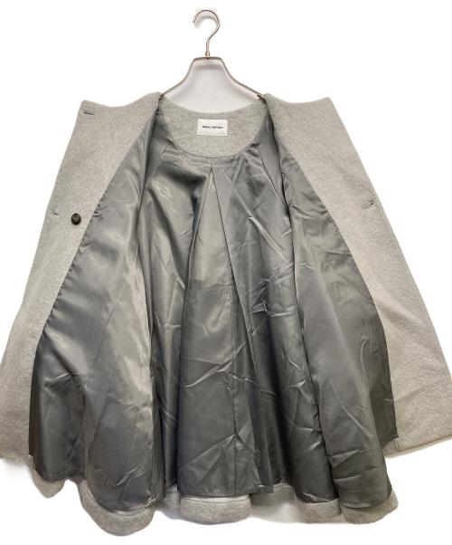 EMMEL REFINES（エメル リファインズ）EMMEL REFINES (エメル リファインズ) ウール混コート グレー サイズ:FREEの古着・服飾アイテム