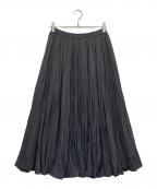 SLOBE IENAスローブ イエナ）の古着「タフタワッシャープリーツスカート」｜グレー