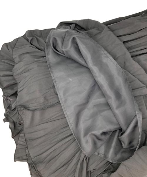 SLOBE IENA（スローブ イエナ）SLOBE IENA (スローブ イエナ) タフタワッシャープリーツスカート グレー サイズ:無しの古着・服飾アイテム