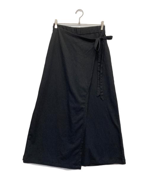 SLOBE IENA（スローブ イエナ）SLOBE IENA (スローブ イエナ) ラップジャージパンツ ブラック サイズ:38の古着・服飾アイテム