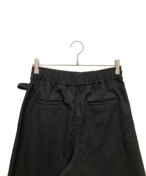 SLOBE IENA（スローブ イエナ）SLOBE IENA (スローブ イエナ) ラップジャージパンツ ブラック サイズ:38の古着・服飾アイテム