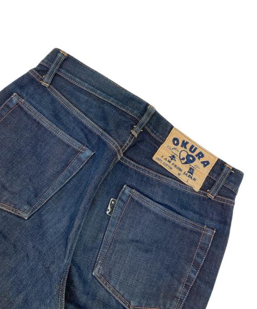 OKURA（オークラ）OKURA (オークラ) デニムパンツ インディゴ サイズ:W31の古着・服飾アイテム