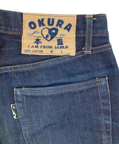 OKURA（オークラ）OKURA (オークラ) デニムパンツ インディゴ サイズ:W31の古着・服飾アイテム