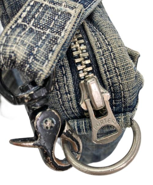 PORTER（ポーター）PORTER (ポーター) デニムショルダーバッグ インディゴの古着・服飾アイテム