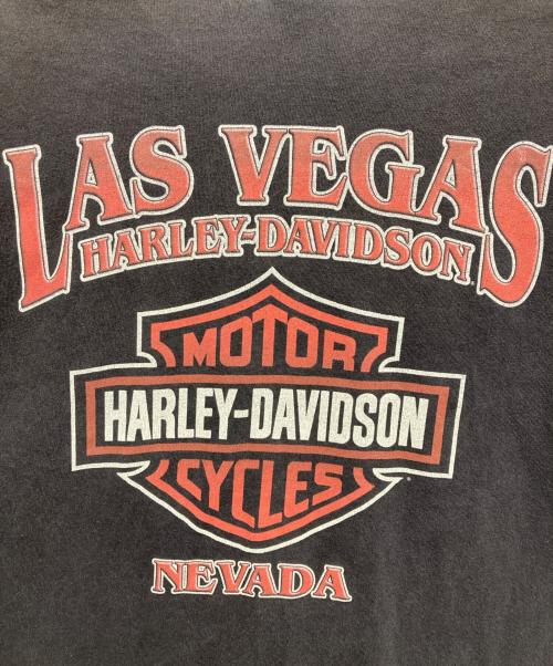 HARLEY-DAVIDSON（ハーレーダビッドソン）HARLEY-DAVIDSON (ハーレーダビッドソン) プリントTシャツ ブラック サイズ:XLの古着・服飾アイテム