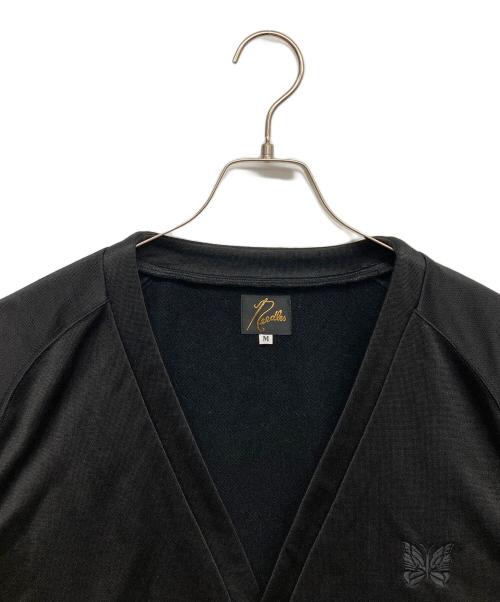 Needles（ニードルズ）Needles (ニードルズ) V Neck Cardigan ブラック サイズ:Mの古着・服飾アイテム