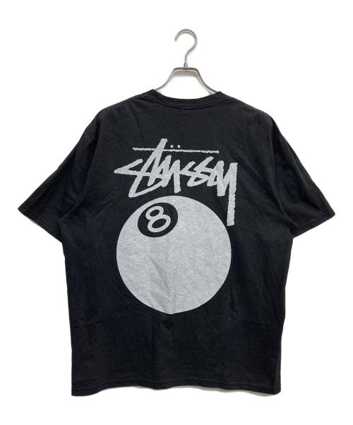 stussy（ステューシー）stussy (ステューシー) プリントTシャツ ブラック サイズ:Lの古着・服飾アイテム