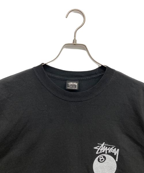 stussy（ステューシー）stussy (ステューシー) プリントTシャツ ブラック サイズ:Lの古着・服飾アイテム