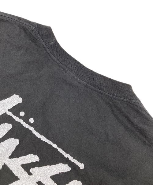 stussy（ステューシー）stussy (ステューシー) プリントTシャツ ブラック サイズ:Lの古着・服飾アイテム