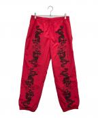 SUPREMEシュプリーム）の古着「Dragon Track Pant」｜レッド