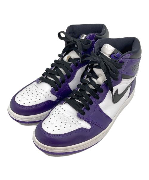 NIKE（ナイキ）NIKE (ナイキ) Air Jordan 1 Retro High OG パープル サイズ:26.5の古着・服飾アイテム