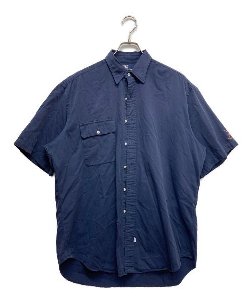 POLO RALPH LAUREN（ポロ・ラルフローレン）POLO RALPH LAUREN (ポロ・ラルフローレン) 半袖シャツ ネイビー サイズ:Lの古着・服飾アイテム