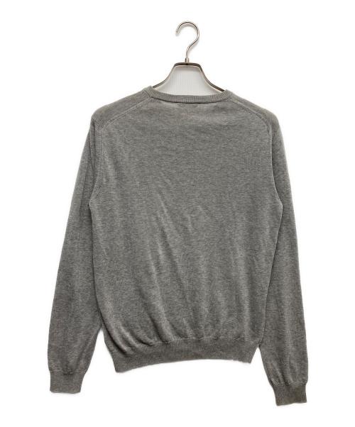 Zanone（ザノーネ）Zanone (ザノーネ) コットンニット グレー サイズ:48の古着・服飾アイテム