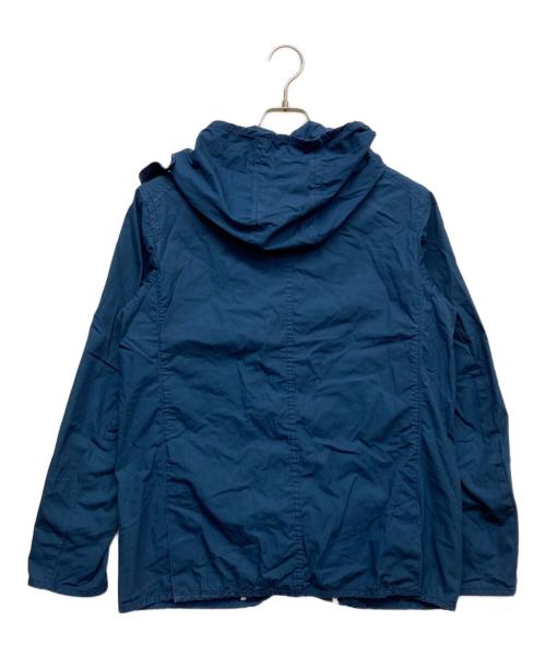 DANTON（ダントン）DANTON (ダントン) ウールモッサ シングルフードジャケット ブルー サイズ:40の古着・服飾アイテム