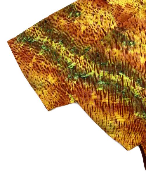 BOB MARLEY（ボブ・マーリィ）BOB MARLEY (ボブマーリー) 90ｓオープンカラーシャツ オレンジ サイズ:Mの古着・服飾アイテム