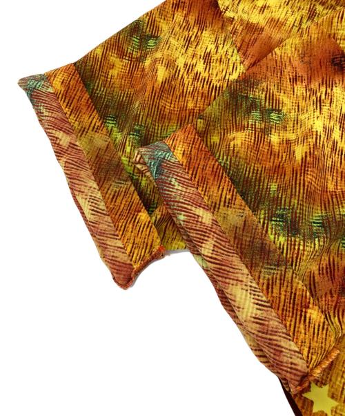 BOB MARLEY（ボブ・マーリィ）BOB MARLEY (ボブマーリー) 90ｓオープンカラーシャツ オレンジ サイズ:Mの古着・服飾アイテム