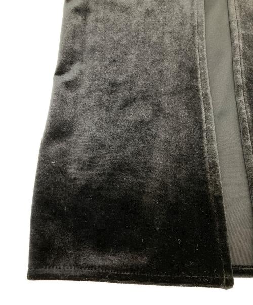 Snidel（スナイデル）Snidel (スナイデル) レースボレロレイヤードタイトスリットワンピ ブラック サイズ:1の古着・服飾アイテム