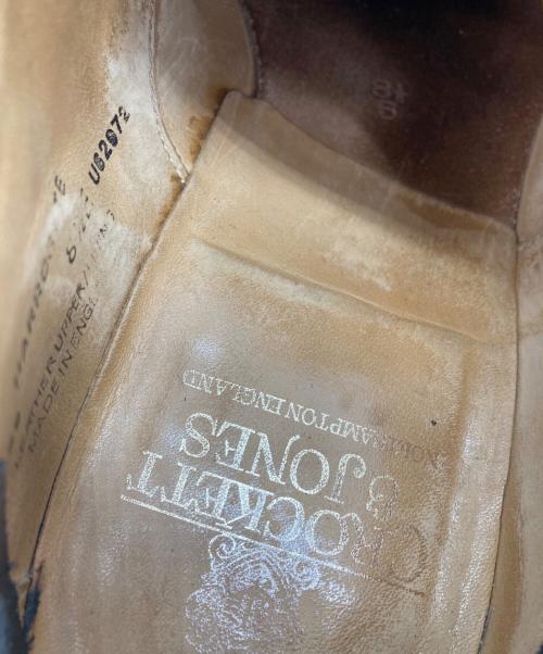 Crockett & Jones（クロケット＆ジョーンズ）Crockett & Jones (クロケット＆ジョーンズ) ダブルモンクストラップシューズ ブラウン サイズ:8 1/2の古着・服飾アイテム