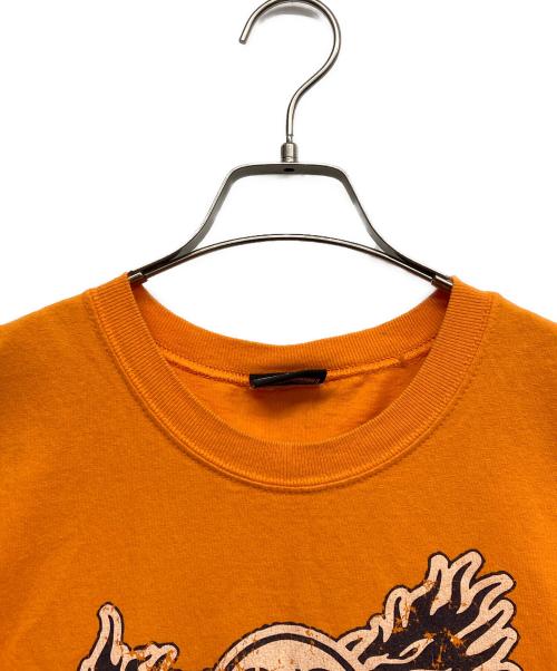 HARLEY-DAVIDSON（ハーレーダビッドソン）HARLEY-DAVIDSON (ハーレーダビッドソン) 両面プリントタンクトップ オレンジ サイズ:タグ欠損の古着・服飾アイテム