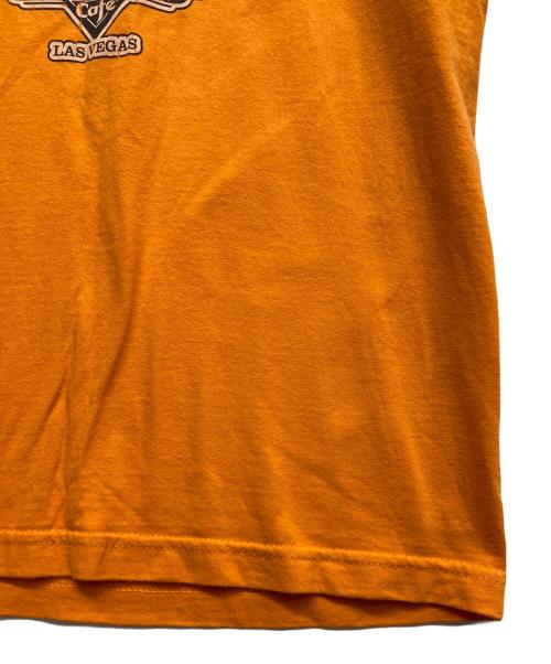 HARLEY-DAVIDSON（ハーレーダビッドソン）HARLEY-DAVIDSON (ハーレーダビッドソン) 両面プリントタンクトップ オレンジ サイズ:タグ欠損の古着・服飾アイテム