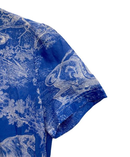 Christian Dior（クリスチャン ディオール）Christian Dior (クリスチャン ディオール) ブラウスワンピース ブルー サイズ:38の古着・服飾アイテム