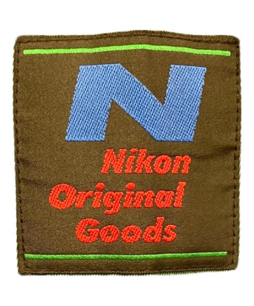 Nikon（ニコン）Nikon (ニコン) ナイロンジャケット〔OLD〕 グリーン サイズ:Mの古着・服飾アイテム