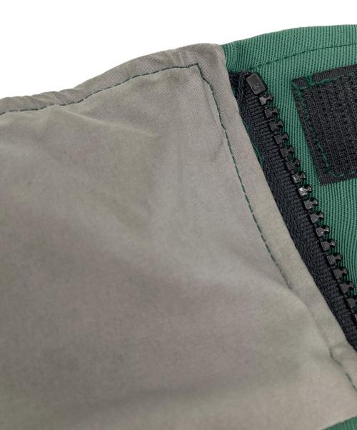Nikon（ニコン）Nikon (ニコン) ナイロンジャケット〔OLD〕 グリーン サイズ:Mの古着・服飾アイテム