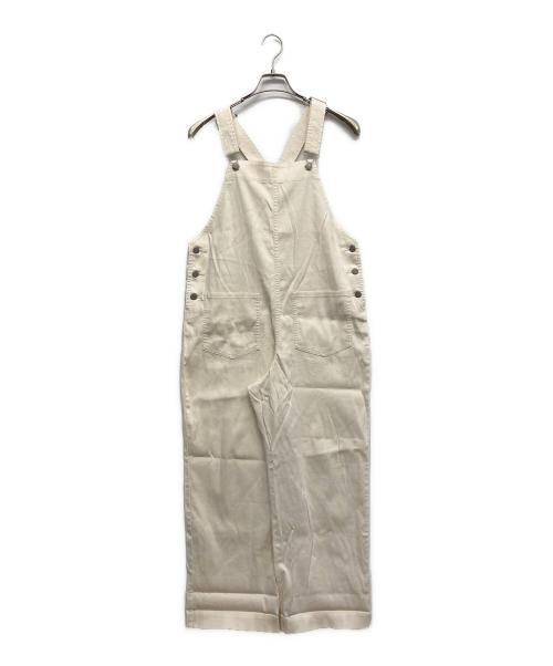 Spick and Span（スピックアンドスパン）Spick and Span (スピックアンドスパン) コットンピケサロペット ホワイト サイズ:36の古着・服飾アイテム