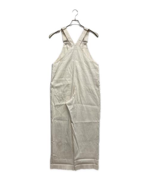 Spick and Span（スピックアンドスパン）Spick and Span (スピックアンドスパン) コットンピケサロペット ホワイト サイズ:36の古着・服飾アイテム