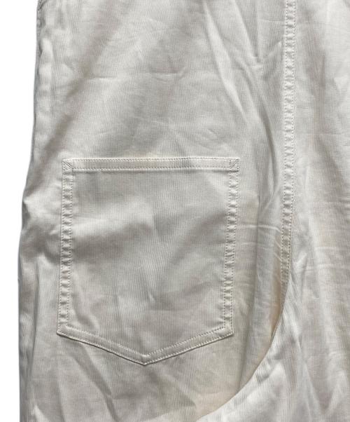 Spick and Span（スピックアンドスパン）Spick and Span (スピックアンドスパン) コットンピケサロペット ホワイト サイズ:36の古着・服飾アイテム