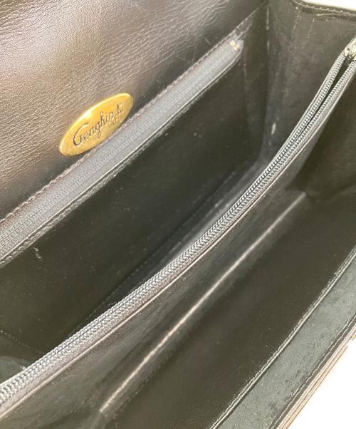 Genghiz.K（ジンギスカン）genghiz.K (ジンギスカン) ジンギスカン クロコダイル 2wayバック ブラックの古着・服飾アイテム