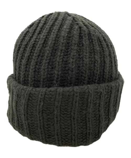 SUPREME（シュプリーム）SUPREME (シュプリーム) CLASSIC LOGO CHUNKY RIBBED BEANIE ブラック サイズ:表記無しの古着・服飾アイテム