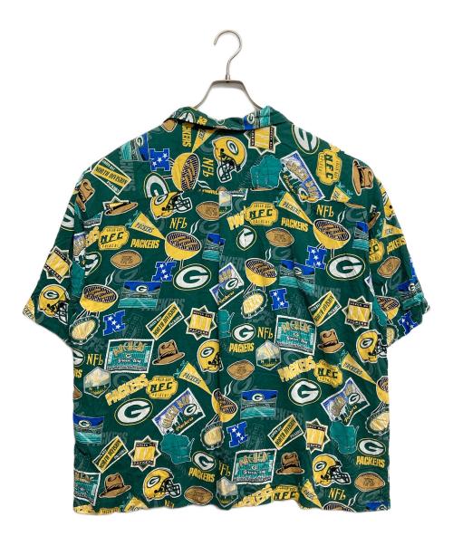 NFL（ナショナル・フットボール・リーグ）NFL (ナショナル・フットボール・リーグ) 半袖シャツ グリーン サイズ:2XLの古着・服飾アイテム