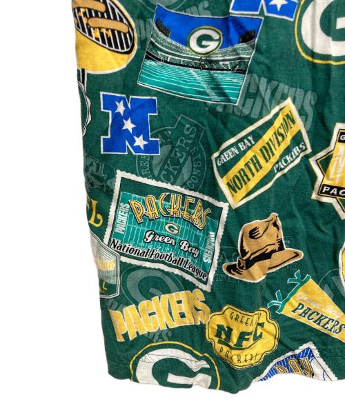 NFL（ナショナル・フットボール・リーグ）NFL (ナショナル・フットボール・リーグ) 半袖シャツ グリーン サイズ:2XLの古着・服飾アイテム