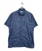 Columbiaコロンビア）の古着「半袖シャツ」｜ネイビー
